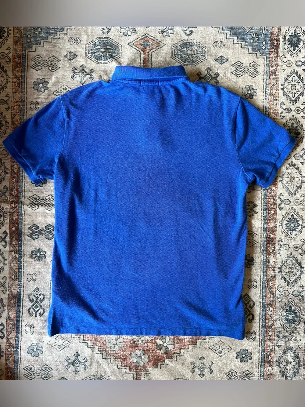 Polo by Ralph Lauren Royal Blue Polo with Orange Pony Logo Men’s Medium